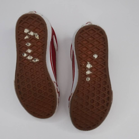 levi's kids red low top sneakers  / skate shoes / laces whit no box size 11c - Picture 10 of 10